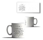 Caneca Porcelana Minimalista Mensagem Bonita Natal Branca 4