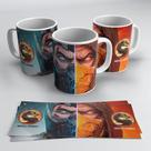 Caneca Porcelana Mortal Kombat