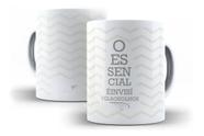 Caneca Porcelana O Essencial É Invisível Aos Olhos Frases O Pequeno Príncipe