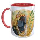 Caneca Porcelana Obaluae Umbanda Orixas