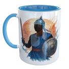 Caneca Porcelana Ogum Umbanda Orixas