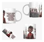 Caneca Porcelana Orixás Modelo Disney Pixar Modelo Exu