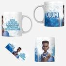 Caneca Porcelana Orixás Modelo Disney Pixar Modelo Ogum Caneca Porcelana Orixás Modelo Disney Pixar Modelo Ogum