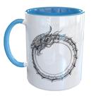 Caneca Porcelana Ouroboros
