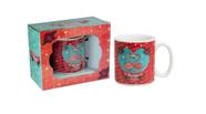 Caneca Porcelana Personalizada 300ml Amor Frases - Artebel