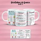 Caneca Porcelana Personalizada Flork Receita Bolo De Chocolate Meme Bento Engraçada- MEGA OFERTA!