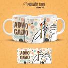 Caneca Porcelana Personalizada Profissão Advogado Flork trabalho C/Nome- MEGA OFERTA!