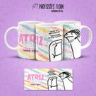Caneca Porcelana Personalizada Profissão Atriz Flork trabalho C/Nome- MEGA OFERTA!