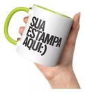 Caneca Porcelana Personalizada Sua Ideia Aqui Logo Foto Arte