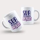 Caneca Porcelana Personalizada Sua Ideia Aqui Logo Foto Arte - MKT-02