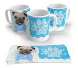 Caneca Porcelana Pet Pug Seja A Pessoa Que Seu Cachorro Pensa Caneca Porcelana Pet Pug Seja A Pessoa Que Seu Cachorro Pensa