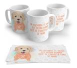 Caneca Porcelana Pet Um Cachorro Te Amará Presente Dog