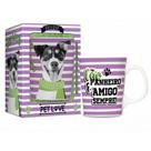 Caneca porcelana Pets fox paulistinha