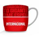 Caneca Porcelana Premium BrasFoot Inter 02 300 ML Urban Licenciada Branco Caneca Porcelana Premium BrasFoot Inter 02 300 ML Urban Licenciada Branco