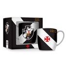 Caneca Porcelana Premium BrasFoot Vasco 01 300 ML Urban Licenciada Branco Caneca Porcelana Premium BrasFoot Vasco 01 300 ML Urban Licenciada Branco