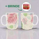 Caneca Porcelana Presente Criativo Para Quem Gosta De Plantas Caneca Linda