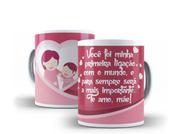 Caneca Porcelana Presente Dia das Mães 02