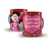 Caneca Porcelana Presente Dia das Mães 09