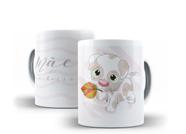 Caneca Porcelana Presente Dia das Mães 17 Mãe de Cachorro