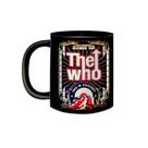 Caneca Porcelana Preta Banda The Who Rock Clássico Anos 70