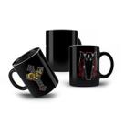 Caneca Porcelana Preta Ozzy Osbourne The Prince of Darkness Caneca Porcelana Preta Ozzy Osbourne The Prince of Darkness