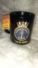 CANECA PORCELANA PRETA PERSONALIZADA - DIVERSAS ESTAMPAS 325ml