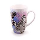 Caneca porcelana princesas 400ml - disney