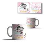 Caneca Porcelana Professores Flork Dia Ensino Com Amor Frase