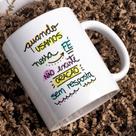 Caneca Porcelana Quando Usamos a Fé Não Existe Coração Sem Resposta Est.FrasesPan oração 01- Zlprint