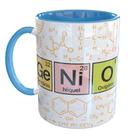 Caneca Porcelana Química Fórmulas Gênio