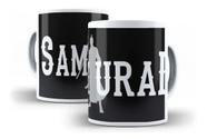 Caneca Porcelana Samurai Artes Marciais Ninja Japão