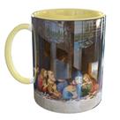 Caneca Porcelana Santa Ceia