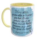 Caneca Porcelana Sigmund Freud Frase Psicologia