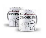 Caneca Porcelana Signo Flork Câncer Canceriana