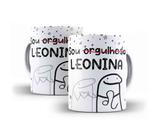Caneca Porcelana Signo Flork Leão Leonina