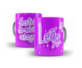Caneca Porcelana Signo Leão 06 Caneca Porcelana Signo Leão 06
