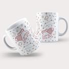Caneca Porcelana Signo Zodíaco Horóscopo Leão - SIG-LEA-04