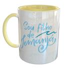 Caneca Porcelana Sou filho de Iemanja Exu Umbanda