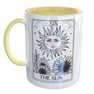 Caneca Porcelana Tarot Carta Sol Caneca Porcelana Tarot Carta Sol