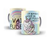 Caneca Porcelana Unicórnio Indelicado 06 Caneca Porcelana Unicórnio Indelicado 06