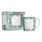 Caneca Porcelana Urban 300ml Brilho Nos Olhos