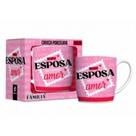 Caneca Porcelana Urban 300ml Familia Esposa Grande Amor Caneca Porcelana Urban 300ml Familia Esposa Grande Amor