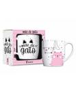 Caneca Porcelana Urban 300ml - Mãe de Gato