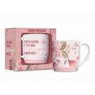 Caneca Porcelana Urban 300ml Sorte De Ter Uma Amiga