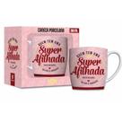 Caneca porcelana urban 360ml - afilhada - Brasfoot