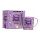 Caneca Porcelana Urban Super Vovó 300ml Brasfoot Caneca Porcelana Urban Super Vovó 300ml Brasfoot