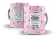 Caneca Porcelana Versículos Da Bíblia 02