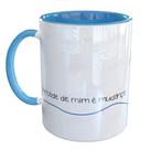 Caneca Porcelana Vida Mudança Contínua