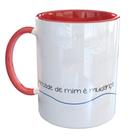 Caneca Porcelana Vida Mudança Contínua