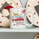 Caneca Porcelana Você é a Minha Metade Perfeita Est. Pan20 - Zlprint